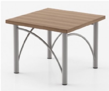 Round low table
